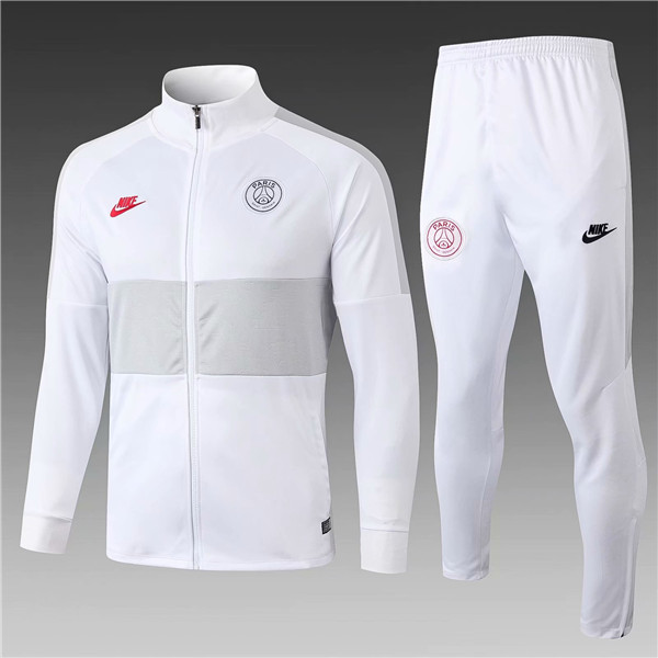 chaqueta 2019-2020 PSG de entrenamiento blanco